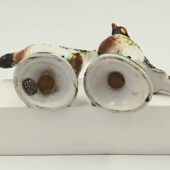 S & P SHAKERS*RINGTAIL PHEASANT*VINTAGE 1960's*RELCO JAPAN CERAMIC* - Picture 6 of 7